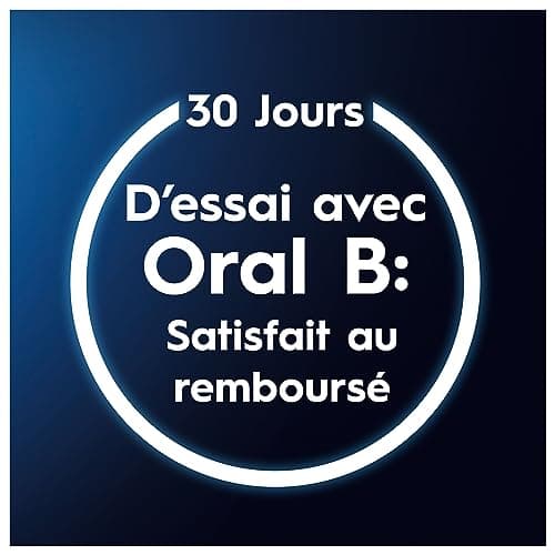 Oral-B Brosses A Dents Electriques Duo Pro 3 Noire Et Rose, Avec 3 Modes De Nettoyage 3D Dont Blancheur, Brossage Avec Des Oscillo-Rotations Et Pulsations, 3 Brossettes De Rechange RondesOral B - Image 6