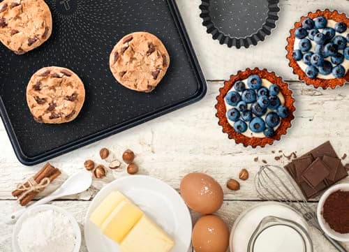 Tefal Success J1608402 Cake Tin 30 cm, Safe Non-Stick Coating, 100% Recycled Aluminium, Made in France, Chocolate - Image 6