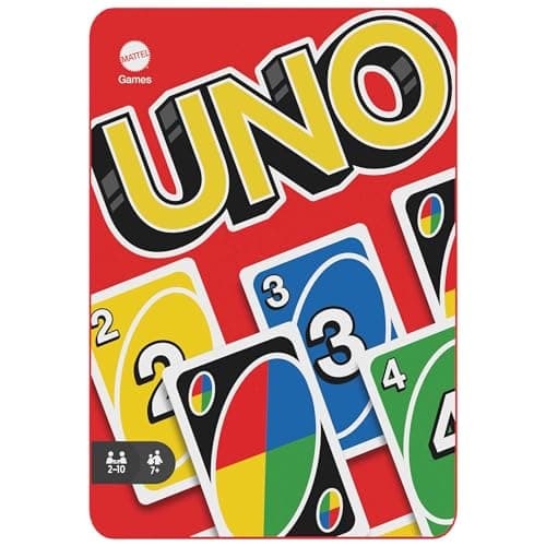 Mattel Games, UNO Metal Box, Family Card Games for Children and Adults, Party Games for Family or Travel Game, 2-10 Players, Toy for 7 Years Old and Above, HGB63 - Image 2