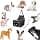 BYGD Dog Booster Seat with Leveling Support Rod, Dog Car Seat Suitable for Small and Medium Size Pets. - Image 7