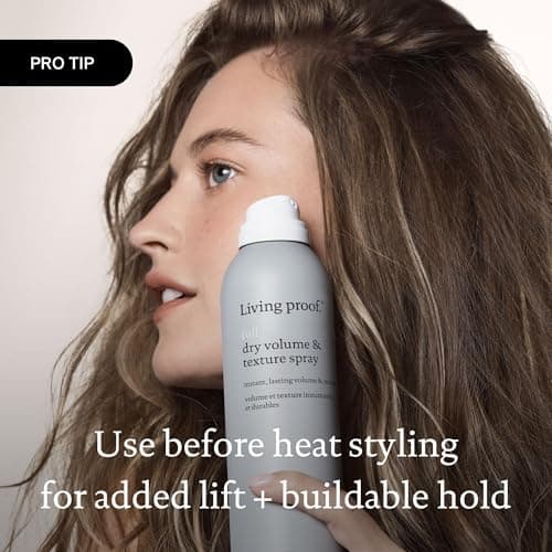 Living Proof Full Dry Volume & Texture Spray | Texturizing Spray for Fine and Thinning Hair for Volume and Body | Heat Protection and Natural Look | 95 ml - Image 7