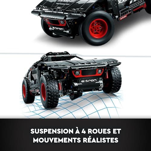 LEGO Technic Audi RS Q e-tron - Voiture de Rallye Télécommandée - Maquette à Construire Off-Road Dakar - Contrôlée par Application RC avec Control+ Idée Cadeau pour Garçons, Filles Dès 10 Ans 42160 - Image 6
