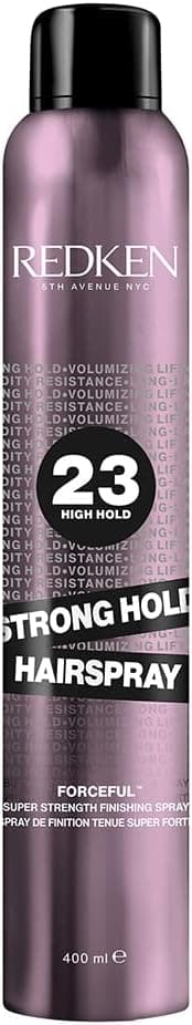 REDKEN - Hair Fixing Spray - Super Strong Hold & Shiny Finish - Frizz Control - Vegan - Dermatologically Tested Formula - All Hair Types - Forceful 23 Strong Hold - 400 ml - Image 1