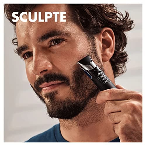 Gillette 4 in 1 Mens Precision Body Beard Trimmer Shaver Trimmer with 1 ProGlide Blade and 3 Comb - Image 4
