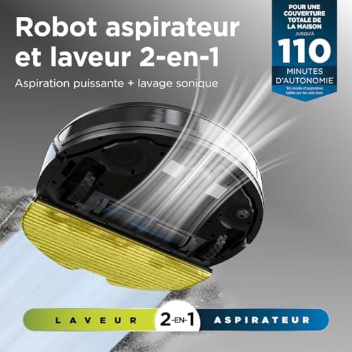 Shark Matrix Plus 2-in-1 Robot Stick Vacuum Cleaner with LiDAR Mapping, Carpet Matrix, Hard & Hair Floors, Self-Charging, Anti-Allergen, WiFi/App, Black, RV2620WDEU - Image 3