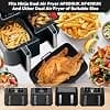 Accessory for Air Fryer Silicone Mould 2 Packs Compatible with Ninja Foodi AF400EU, AF300EU 9.5L, Instant Pot Ultenic MasterPRO Dual - Image 5