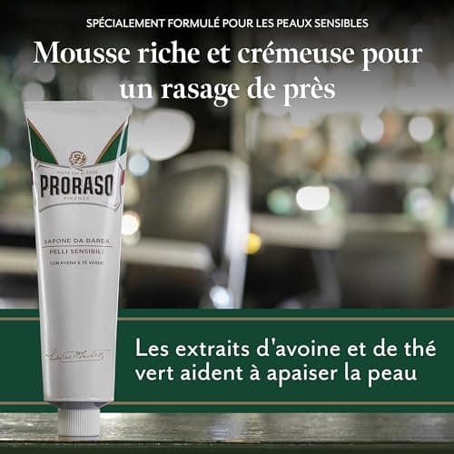 Proraso Shaving Cream Tube - Sensitive (150ml) - Image 5