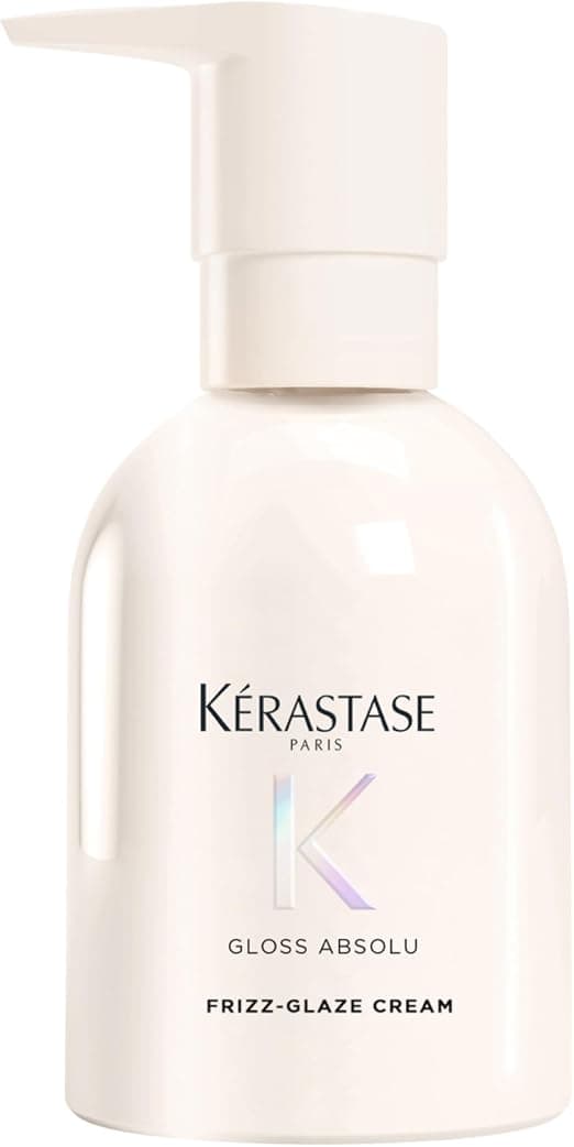 Kerastase Absolute Gloss - Frizz-Glaze Styling Cream - Leave-In Anti-Frizz Care - Thermoprotective - 13% Glycerin & Castor Oil - Thick Hair with Frizz - Silicone Free - 250 ml - Image 1