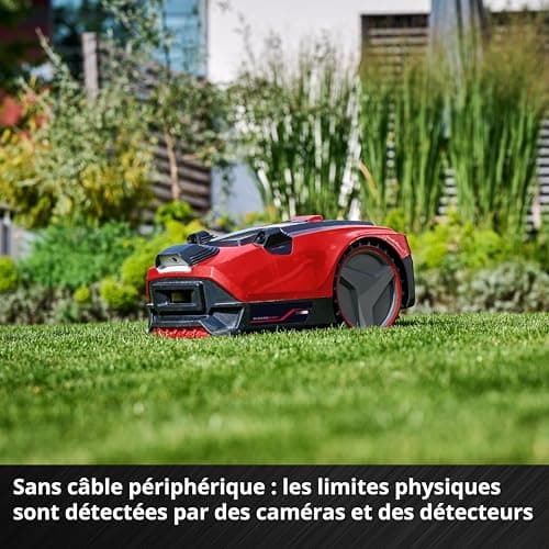 Einhell FREELEXO CAM 500 Power X-Change Robot Lawnmower (18 V, Brushless Motor, Integrated Camera, Lawn Area Max. 500 m²) Comes with 3.0 Ah Battery and Charger - Image 6