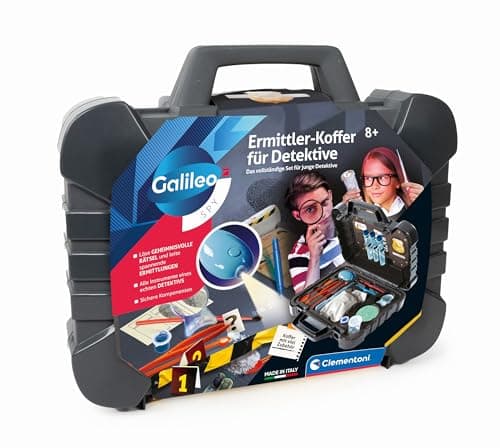 Clementoni Clementoni 59414 Galileo Lab Investigation Case for Detectives - Exciting Detective Kit - Toy for Children from 8 Years - Image 2