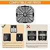 instant vortex plus instant pot gourmia 6 quart air fryer replacement parts accessories grill pan grill plate rack tray crisper plate non-stick air fryer accessories replacement grill pan - Image 4