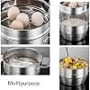 Milk Pan Non-Stick Solid Steamer Rack Set for Instant Pot Accessories Milk Pans, Stainless Steel, - Image 5