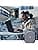 Headphone Case Compatible with Sony WH-CH520 Wireless Bluetooth Headphones with Microphone On-Ear Noise Cancelling for USB Cable Grey (Case Only) - Image 7