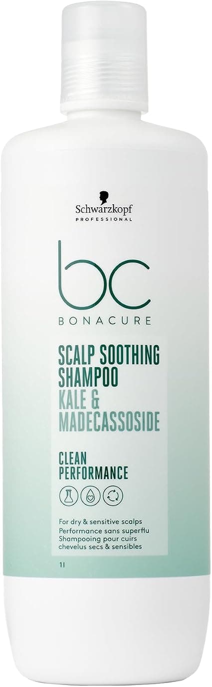 Schwarzkopf Bonacure Soothing Shampoo 1000ml - Normal Shamp - Image 1