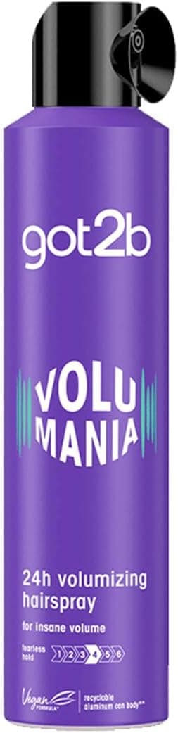 got2b Volume Volumania Vegan, Strong Hold Hair Spray, 300 ml - Image 1