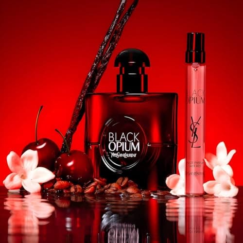 Black Opium Over Red by Yves Saint Laurent for Women - 3 oz EDP Spray - Image 6