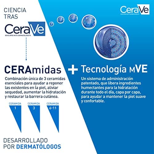 CeraVe Cerave lotion hydratante pour peaux sèches et très sèches, 473 ml, sans parfum - Image 4