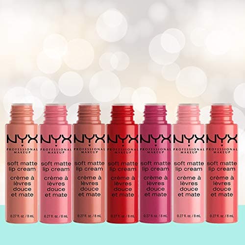 NYX Professional Makeup Rouge à Lèvres Soft Matte Lip Cream, Fini Mat Crémeux, Couleur Ultra-Pigmentée, Tenue Longue Durée, Teinte : Istanbul (06) - Image 6