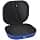 Geekria Shield Étui pour écouteurs compatible avec Sony MDR-ZX600, MDR-ZX330BT, MDR-ZX300, MDR-ZX110, coque rigide de rechange, sac de transport de voyage avec rangement de câble (bleu) - Image 3