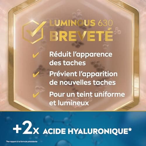 NIVEA SUN Fluide UV visage Luminous 630 FPS 50+ (1 x 40 ml), Protection solaire anti taches à la formule légère et non grasse, Soin visage anti-âge protecteur quotidien - Image 7