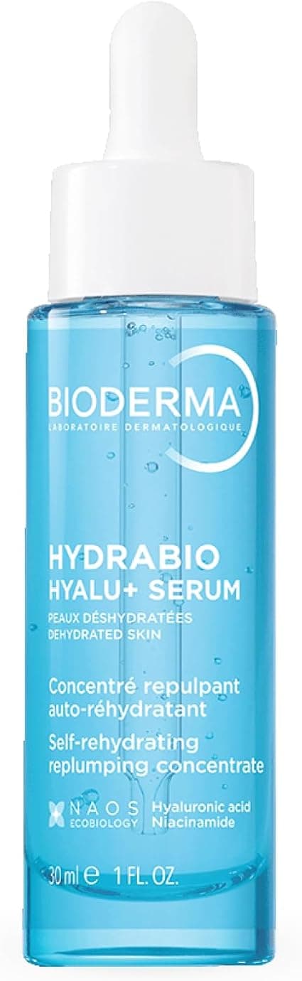 BIODERMA Hydrabio Hyalu+ Self-Rehydrating Plumping Serum - Reduces Visible Signs of Aging - All Skin Types - 30ml Bottle - Image 1