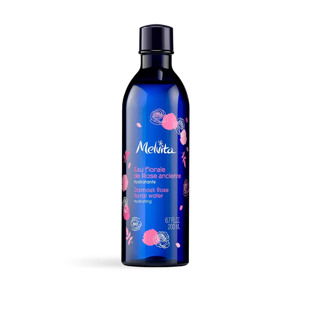 Melvita - Revitalizing Rose Floral Water - Moisturizing and Refreshing Lotion - Fragrance Free - 100% Natural - Certified Organic and Vegan - Made in France - Bottle 200 ml without spray - Image 3