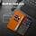 Google Pixel 9 Pro XL 6.8 inch Case, Premium PU Leather Flip Case with Card Holder Magnetic Shockproof Protection Case for Google Pixel 9 Pro XL, Orange - Image 7