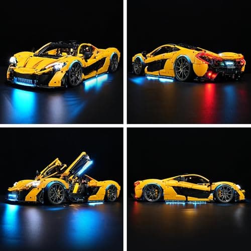 BRIKSMAX Led Lighting Kit for LEGO Technic McLaren P1 - Compatible with Lego 42172 Building Blocks Model- Not Include Lego Set - Image 5