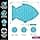 LickiMat Felix Slow Feeder Fish Shaped Cat Feeder for Boredom and Anxiety Reduction Ideal for Food, Treats and Anxiety Reduction, Turquoise - Image 4