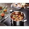 Tefal Emotion E3014604 Stewing Pot 24 cm, 5 L, Stainless Steel, 10 Year Warranty, Thick Base for Even Heat Distribution, Elegant Design, Sturdy Handles, Glass Lid, Induction - Image 6