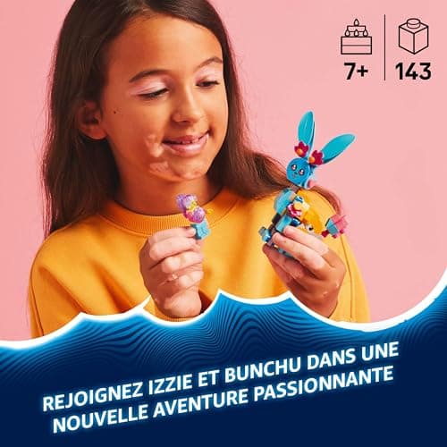 LEGO DREAMZzz Bunchu Adventures Creative Animals 20-in-1 Rabbit Building Toy for Girls Aged 7 and Above - Novelty Game with Izzie Minifigure 71488 - Image 3