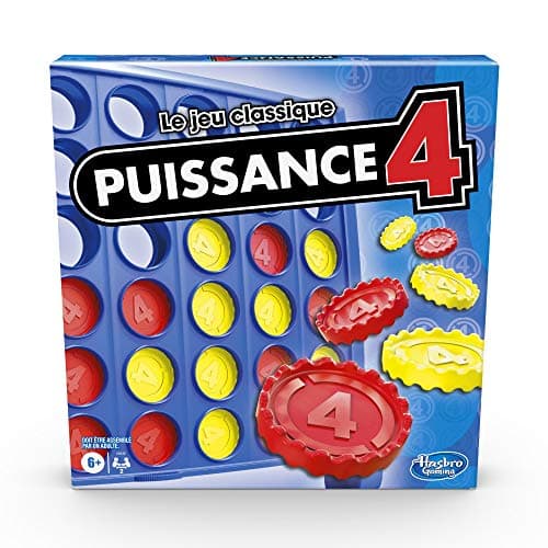 Puissance 4, Le Jeu de société et de Plateau pour Enfants, stratégie pour 2 Joueurs, aligner 4 pions, pour Enfants, dès 6 Ans - Image 3