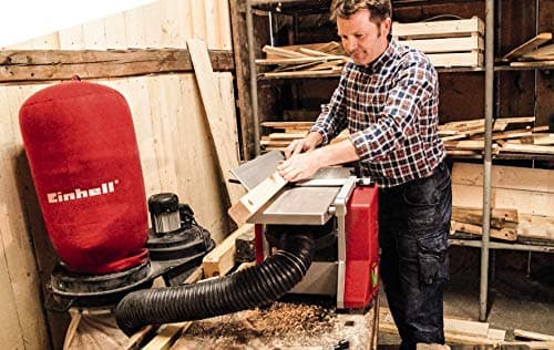 Einhell Planer Jointer TC SP 204 (1500 W, Vacuum Speed 9000 rpm, Max Working Width 204 mm, Anti-Vibration Feet) - Image 3
