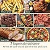 Cuisinart Air Fryer Compact Max, PFAS Free, Fried, Roasted, Grill, Cook, Dehydrates | 36% More Compact, 33% Larger Capacity, 7.6L for 8 Servings, Dishwasher Safe Parts - Image 7