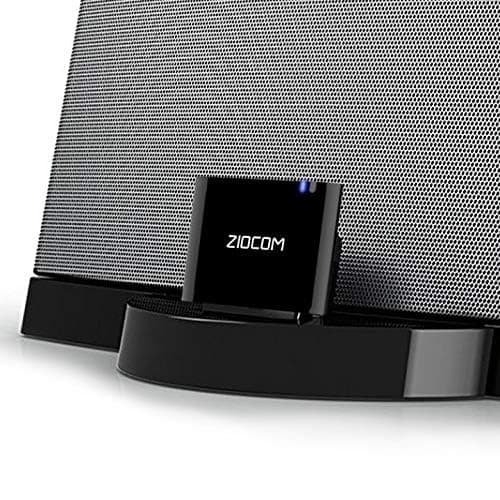 ZIOCOM 30 Pin Bluetooth Receiver Adapter for iPhone iPod Bose SoundDock and Other 30 Pin Dock Speakers with 3.5mm Aux Cable (Not for Car and Motorcycles), Black - Image 3