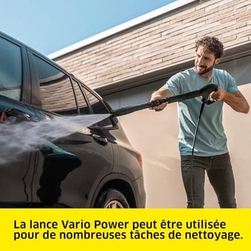 Kärcher High Pressure Washer K 7 WCM FJ, Max. Pressure 180 Bar, Flow Rate: 600 l/h, Surface: 60 m²/h, Weight: 17.1 kg, HP Gun, Vario Power Lance, Rotabuse, Foam Nozzle - Image 6