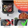 23-25 cm Air Fryer Accessory, Silicone Air Fryer Mould for Russell Hobbs Air Fryer XXL 8L/8.3L, Air Fryer Mould with Air Fryer Grill, Toast Grill, Cake Mould - Image 6