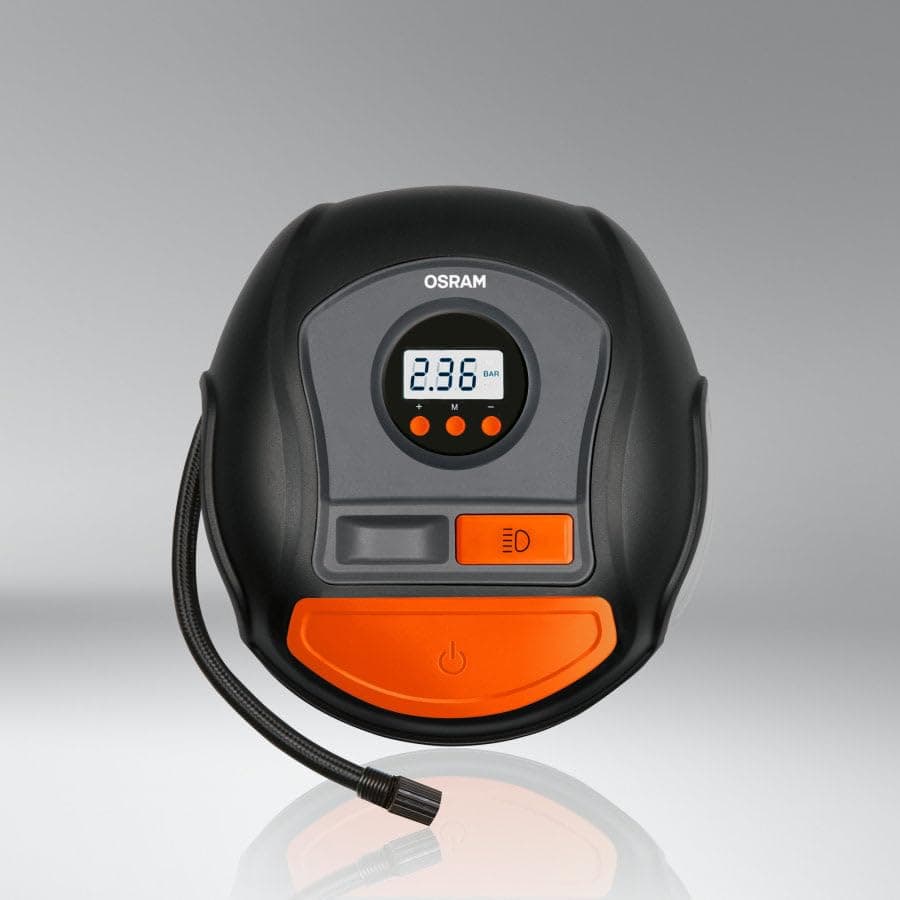 OSRAM TYREInflate 450 Digital Tyre Inflator with LED Light, Portable 12V Car Tyre Air Compressor Car Tire Power Supply, 3.5 Min Tire Inflation - Image 4
