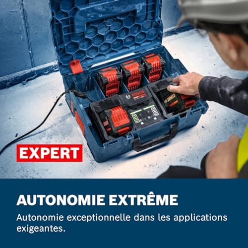 Bosch EXPERT High Performance Starter Kit 18 V EXBA18V-80 + 1 x EXAL18V2-320 Ultra-Fast Parallel Charger L-BOXX 162 - Image 4