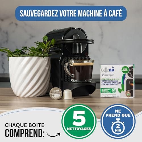 Caffenu | Nespresso Eco Cleaning Capsules | For Tasty Coffee | Coffee Cleaning Capsules | Combine with Nespresso Descaler Kit | Complete Your Barista Kit - Image 6