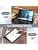 JETech Case for Samsung Galaxy Tab S9 11-Inch, Tablet Protective Case Cover with Translucent Back Trifold Stand, Support S Pen Charging, Auto Sleep/Wake (Black) - Image 7
