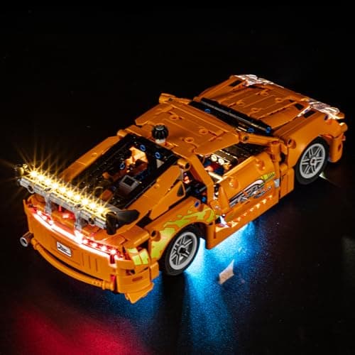 YEABRICKS LED Light for Lego-42204 Technic Fast and Furious Toyota Supra MK4 Model Building Blocks (Lego Set Not Included) - Image 3