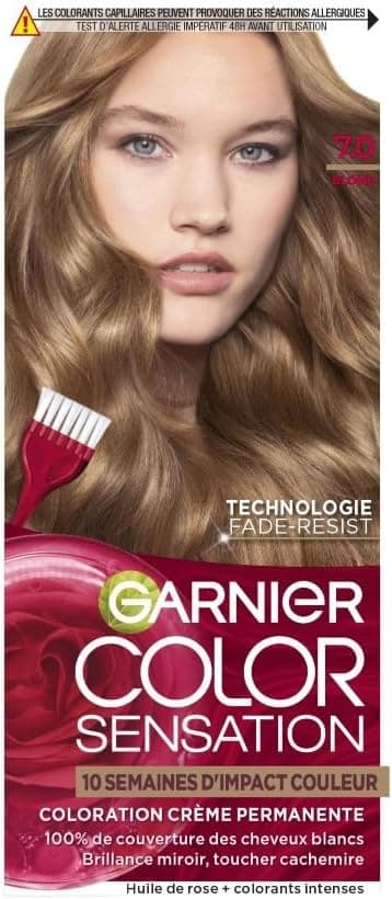 Garnier Color Sensation Coloration Permanente 7.0 Blond - Image 1