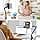Aluminum Tablet Stand with Metal Base 360° Rotating Stand Suitable for iPad Air Pro Mini, Phones, Samsung Galaxy, Kindle, All Devices - Image 8