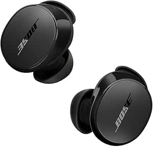 Bose QuietComfort Earbuds, Wireless Noise Cancelling Earbuds, Comfortable Lifestyle Bluetooth Earbuds, Long Lasting, Up to 8.5 Hours of Battery Life - Black