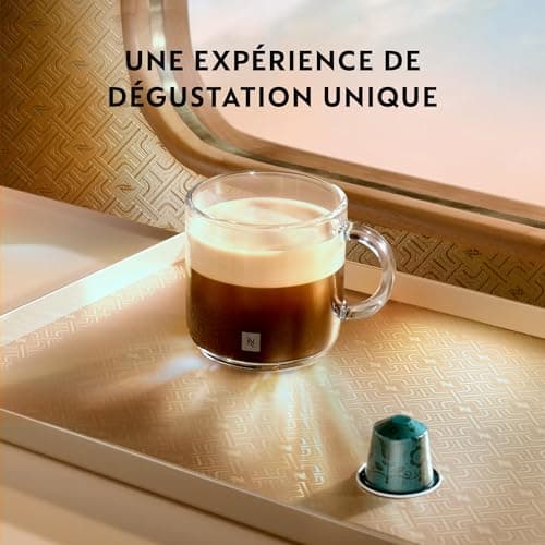 De'Longhi Nespresso Inissia EN80.CW Automatic Coffee Machine, Single Cup Capsule Machine, Welcome Set Included, Compact Design, 19 Bars, 1260 W, Vanilla Cream - Image 8