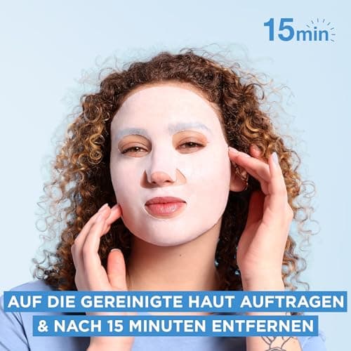 GARNIER Skin Active - Masque Visage Tissu Hydra Bomb - Super Hydratant & Repulpant - À Base De Grenade & Acide Hyaluronique - Vegan & Cruelty Free - Peaux Déshydratées - x1 - Image 7