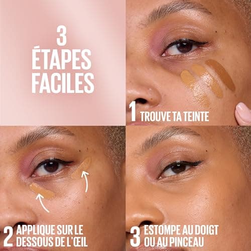 Maybelline New York Lifter Concealer – Anti-Cernes Haute Couvrance - Tenue Longue Durée - Hydrate et Illumine Le Contour Des Yeux - Teinte : 20 - 11 ml - Image 8