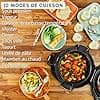 Moulinex Cookeo Wi-Fi 10-in-1, Multicooker, 10 Cooking Modes, Pressure Cooking, Detailed Steps, CE96G810, Black - Image 6