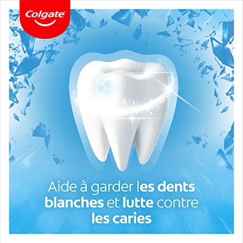 COLGATE - Max Fresh - Fresh Crystals Toothpaste Fresh Mint - Freshness 10x Longer - Pack of 6 x 75ml Tubes - Image 7